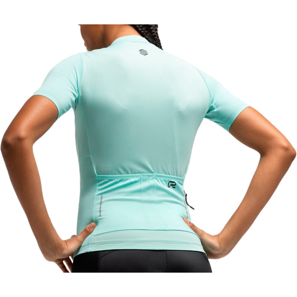 Siroko maillot manga corta mujer M6R Fresh vista trasera