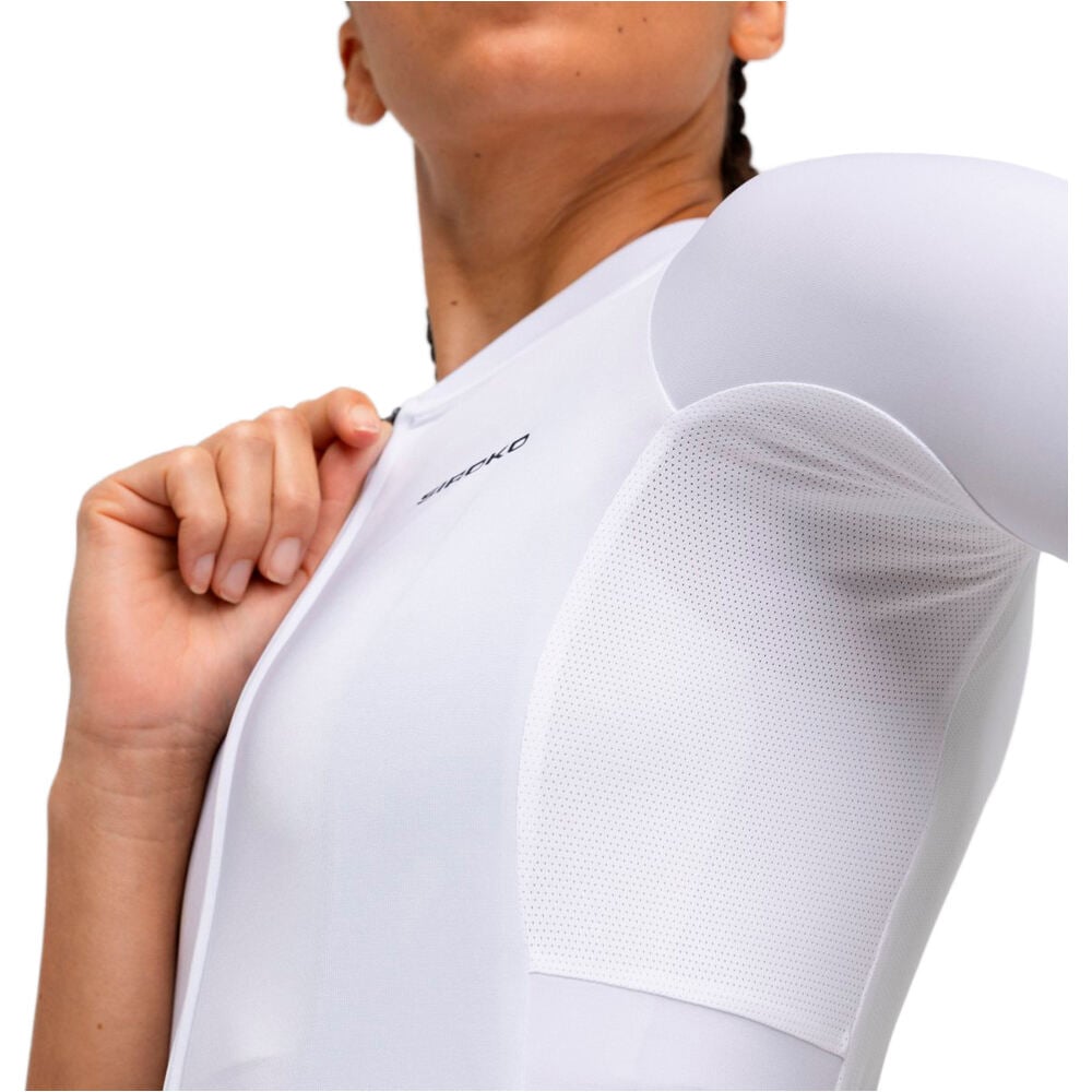 Siroko maillot manga corta mujer M6R Pure vista detalle