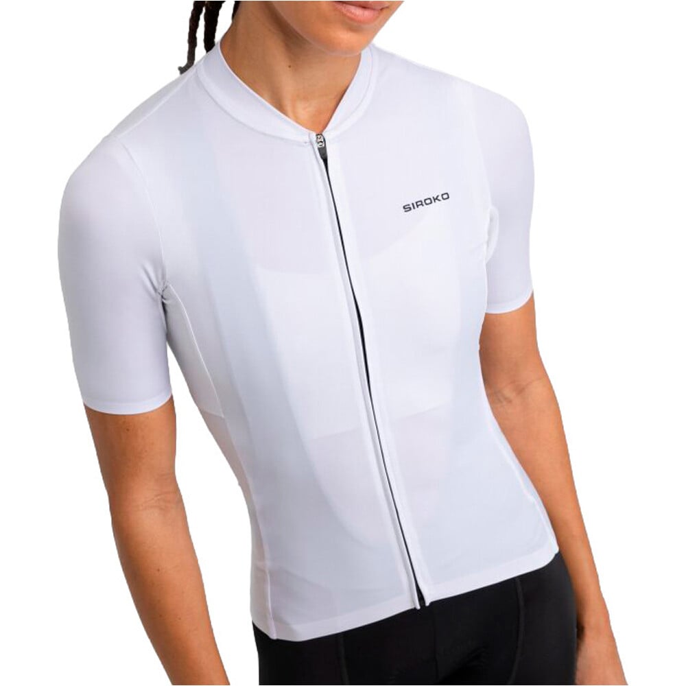 Siroko maillot manga corta mujer M6R Pure vista frontal