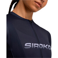 Siroko maillot manga corta mujer M8 Route vista detalle