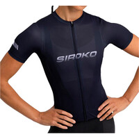 Siroko maillot manga corta mujer M8 Route vista frontal
