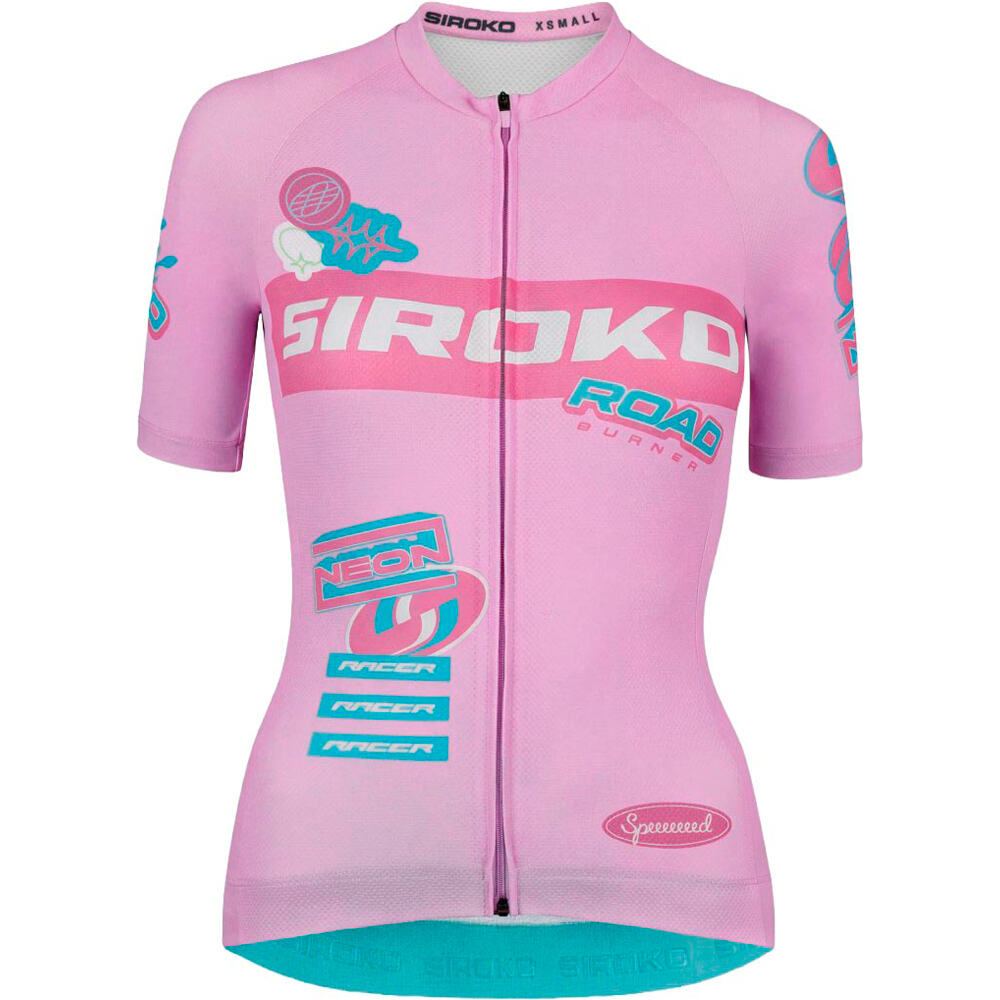 Siroko maillot manga corta mujer M8-W NRC 04