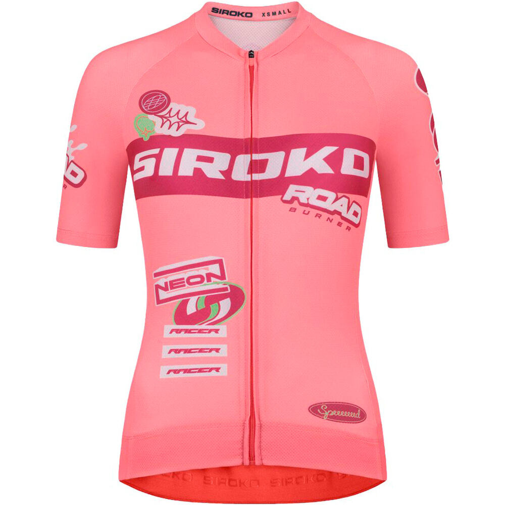 Siroko maillot manga corta mujer M8-W NRC 04