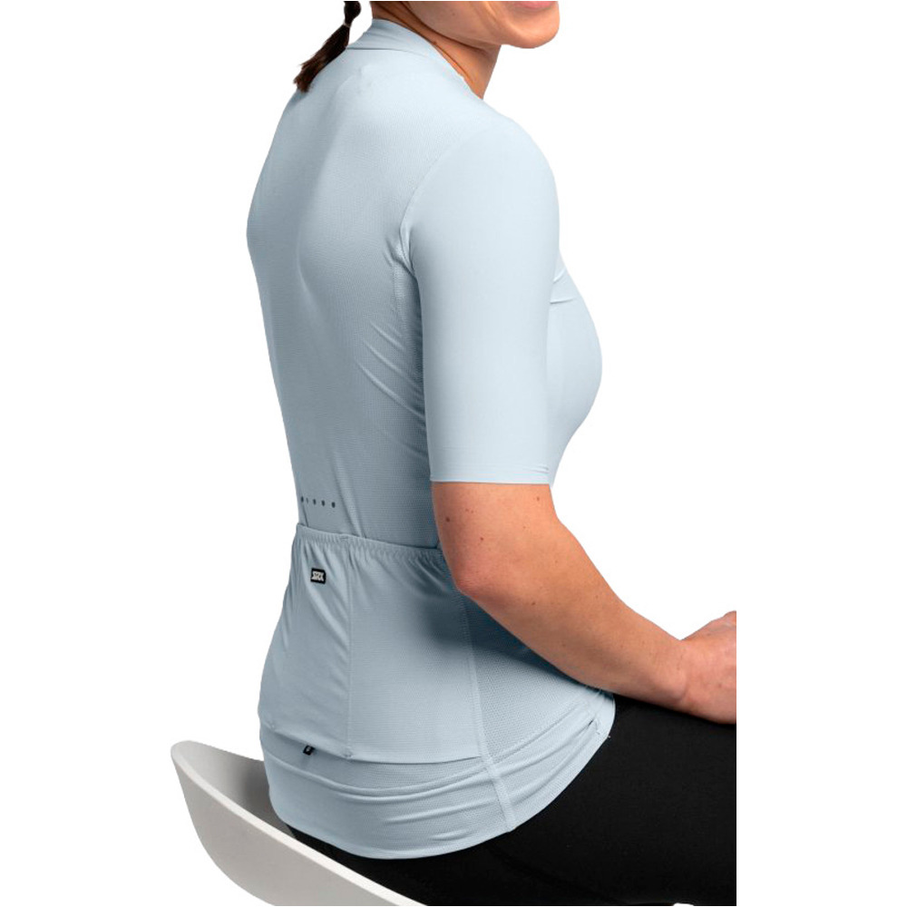 Siroko maillot manga corta mujer SRX Costa vista trasera