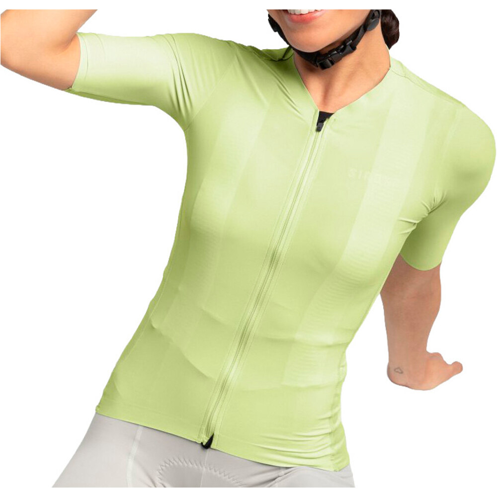 Siroko maillot manga corta mujer SRX Grenoble vista frontal