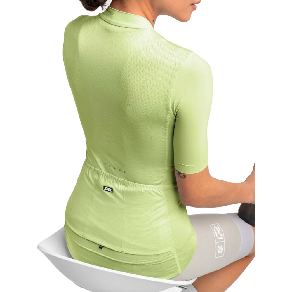 Siroko maillot manga corta mujer SRX Grenoble vista trasera