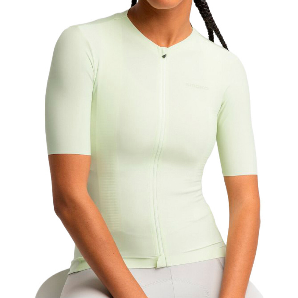 Siroko maillot manga corta mujer SRX  land vista frontal