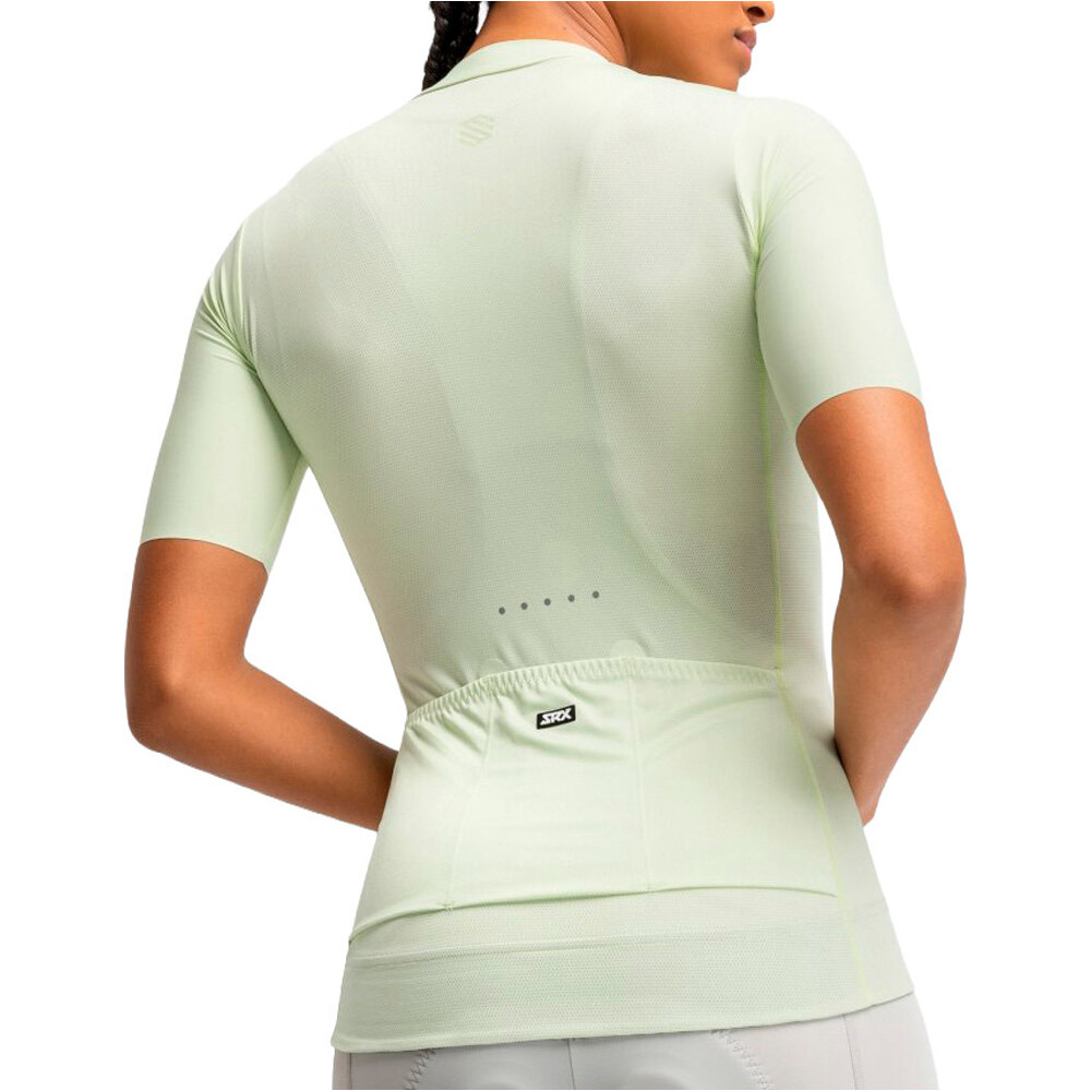 Siroko maillot manga corta mujer SRX  land vista trasera