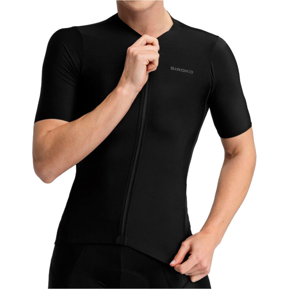 Siroko maillot manga corta mujer SRX Lys vista frontal