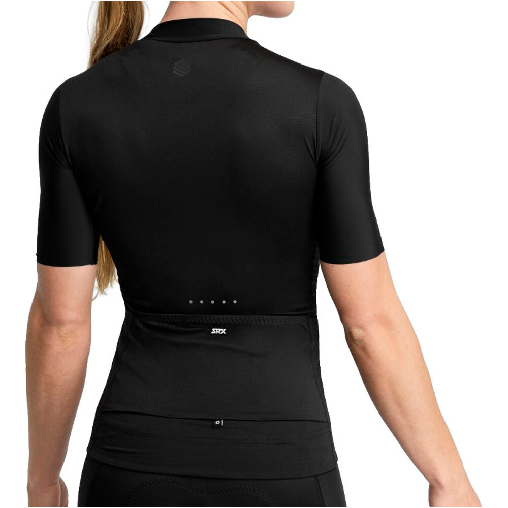 Siroko maillot manga corta mujer SRX Lys vista trasera