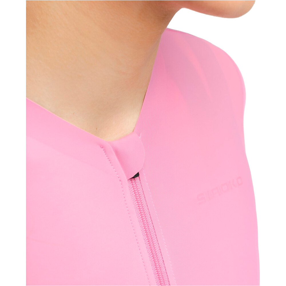 Siroko maillot manga corta mujer SRX Silvretta-W vista detalle