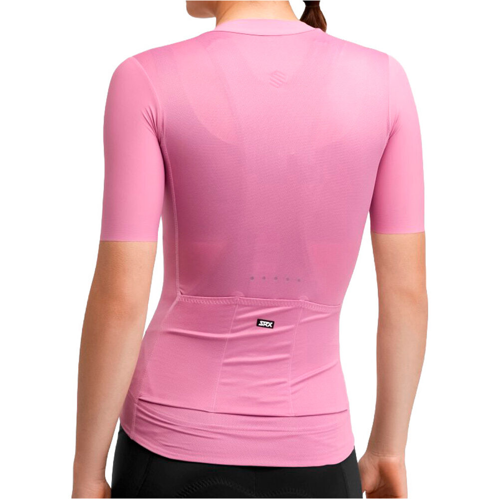 Siroko maillot manga corta mujer SRX Silvretta-W vista trasera