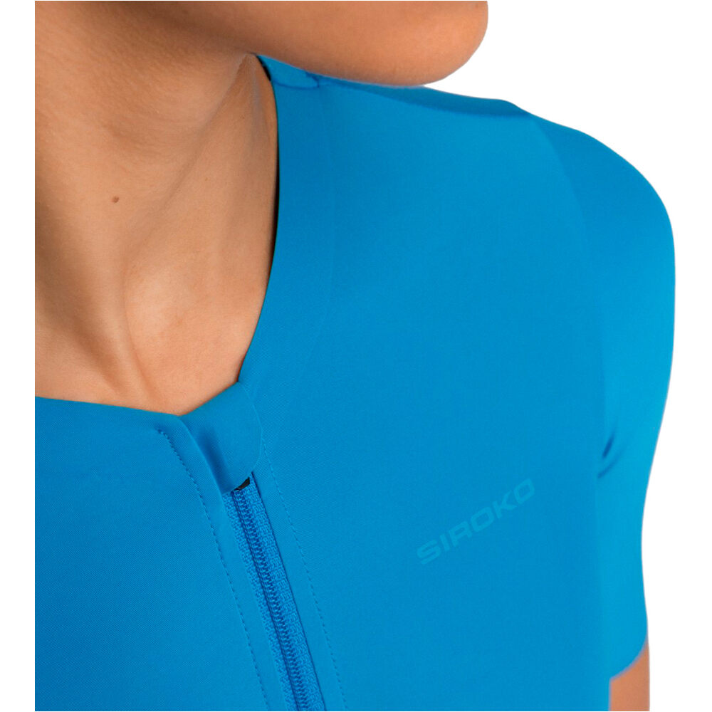 Siroko maillot manga corta mujer SRX  Vanguard vista detalle