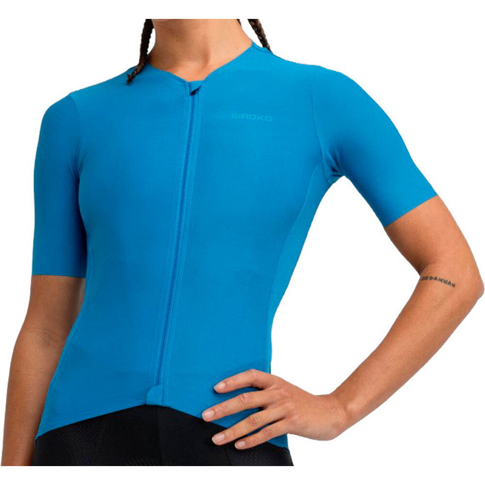 Siroko maillot manga corta mujer SRX  Vanguard vista frontal