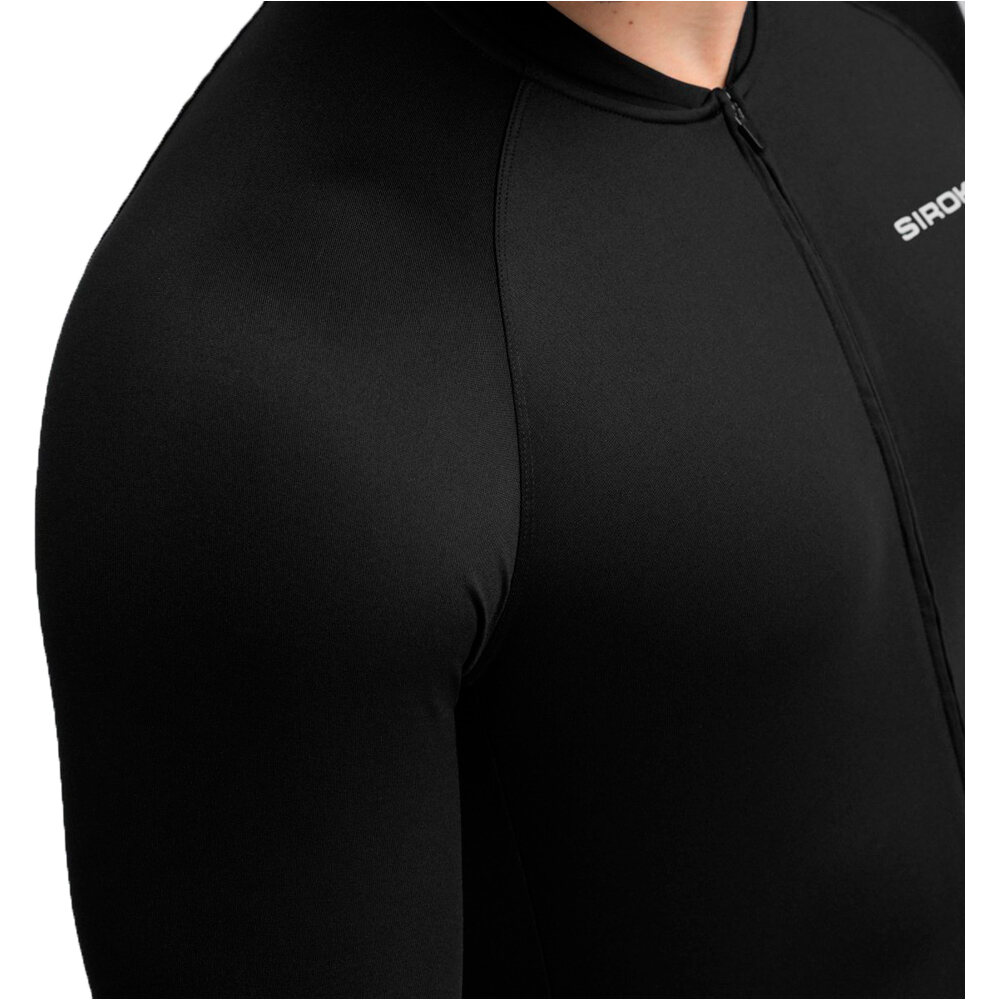 Siroko maillot manga larga hombre Core Greylock vista detalle