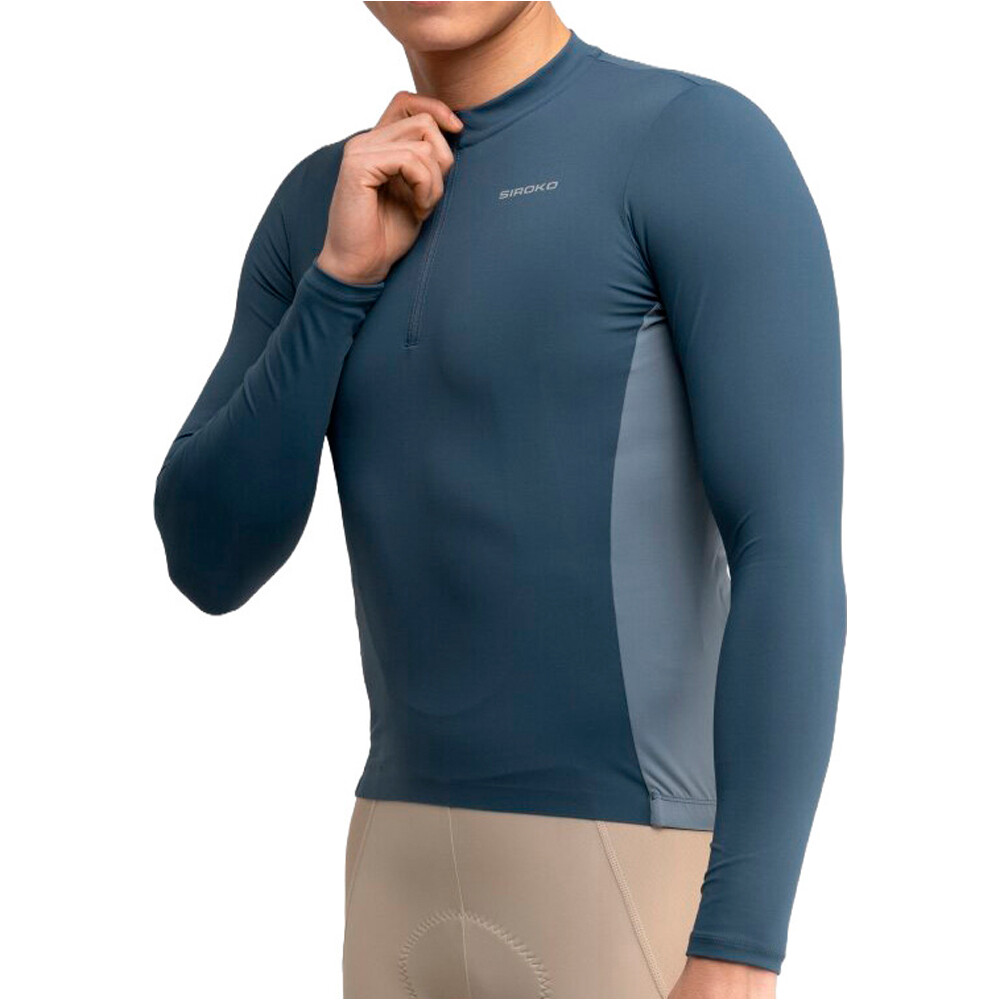 Siroko maillot manga larga hombre GM3 Karakrum vista frontal