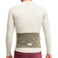 Siroko maillot manga larga hombre GM6 Rideout vista trasera