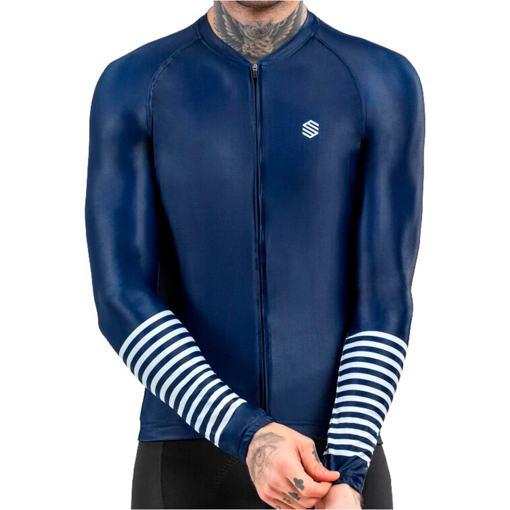Siroko maillot manga larga hombre M2 Alpine vista frontal