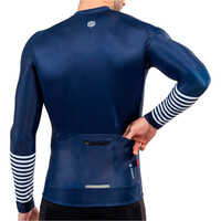 Siroko maillot manga larga hombre M2 Alpine vista trasera