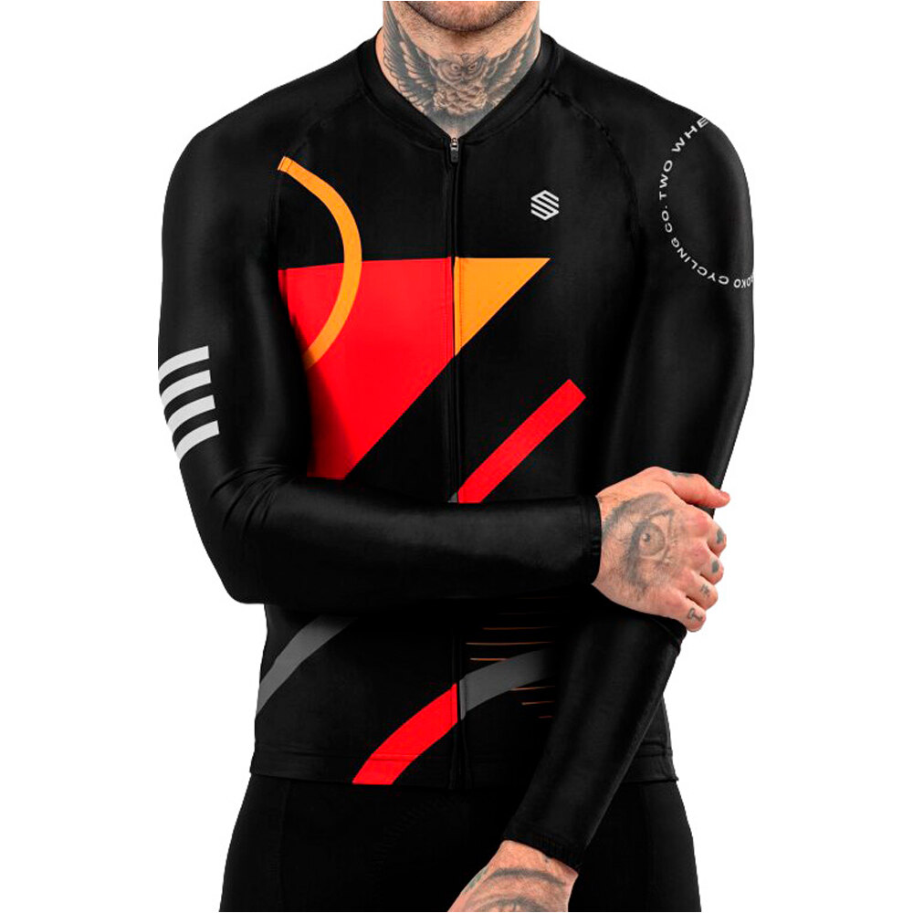 Siroko maillot manga larga hombre M2 Arizona vista frontal