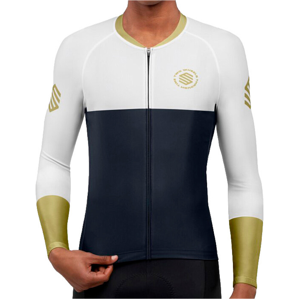 Siroko maillot manga larga hombre M2 Bavaria vista frontal
