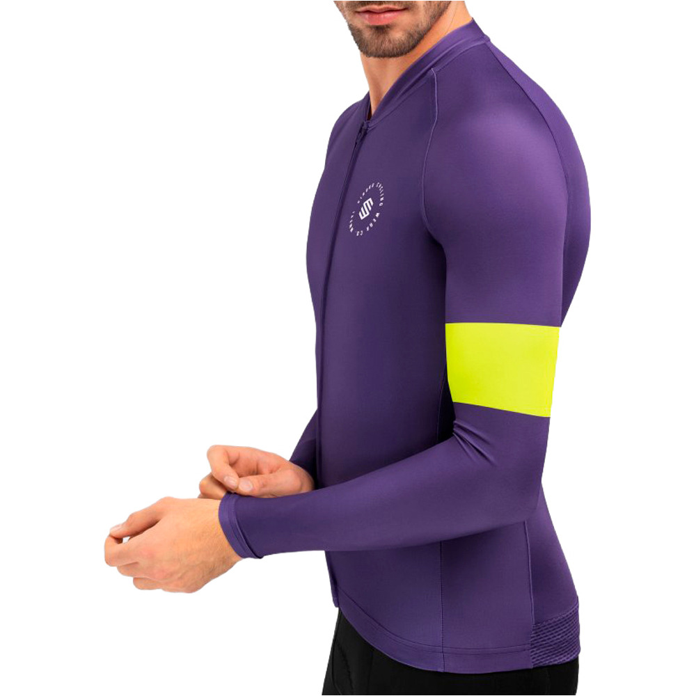 Siroko maillot manga larga hombre M2 Bergen vista detalle
