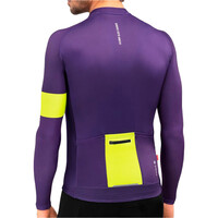Siroko maillot manga larga hombre M2 Bergen vista trasera