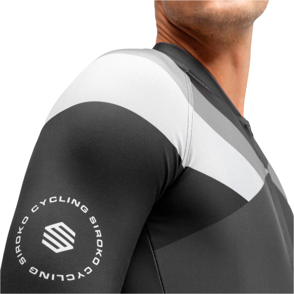Siroko maillot manga larga hombre M2 Falzarego vista detalle