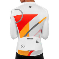 Siroko maillot manga larga hombre M2 Finish Line vista trasera