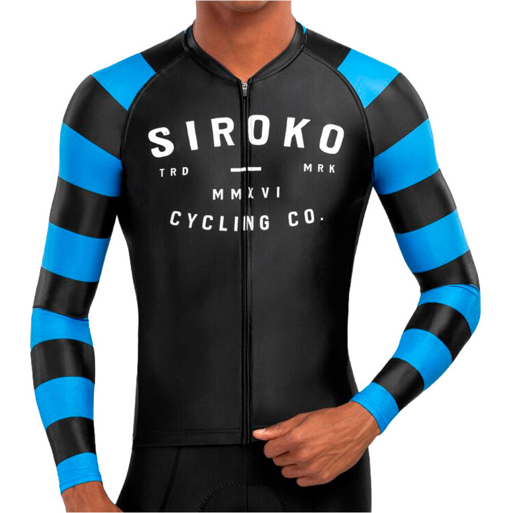 Siroko maillot manga larga hombre M2 Legend vista frontal