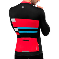 Siroko maillot manga larga hombre M2 Riemst vista trasera