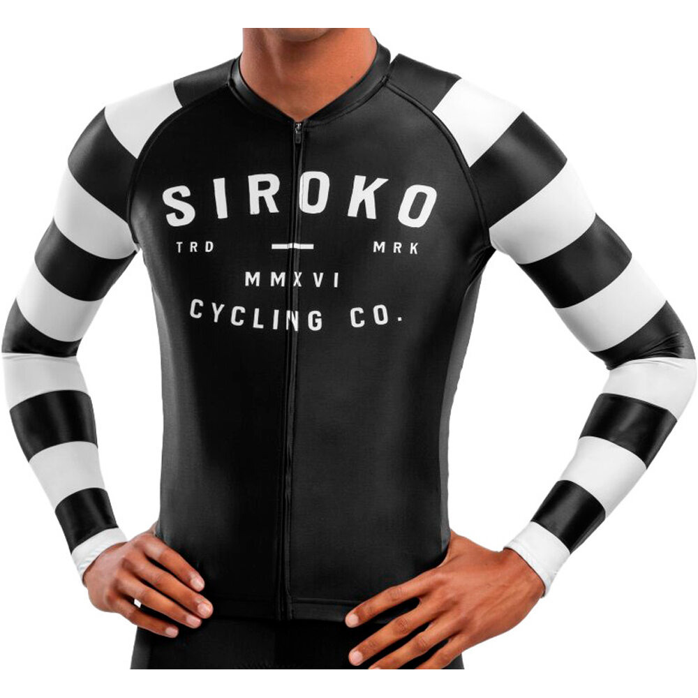 Siroko maillot manga larga hombre M2 Summit vista frontal