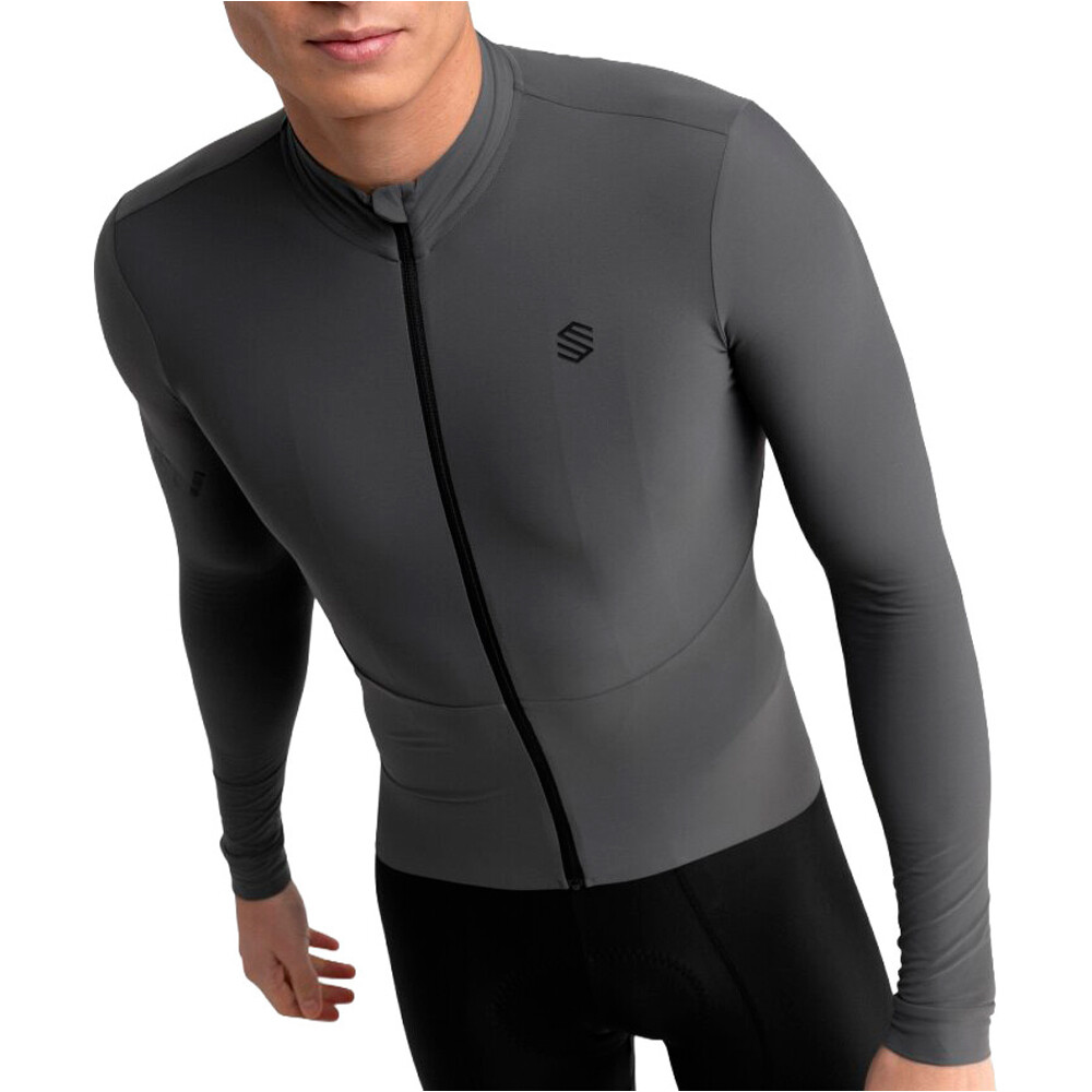 Siroko maillot manga larga hombre M7 Sampeyre vista frontal