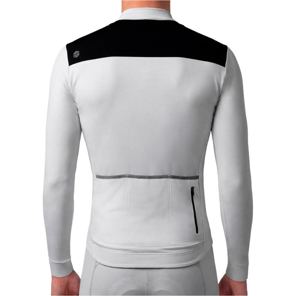 Siroko maillot manga larga hombre SRX M4 Poggio vista trasera