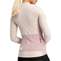 Siroko maillot manga larga mujer GM3 Camino vista trasera