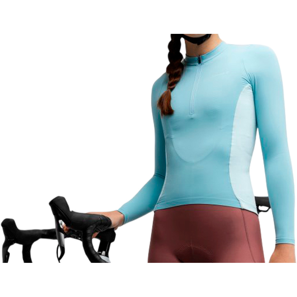 Siroko maillot manga larga mujer GM3-W Bordala vista frontal