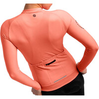 Siroko maillot manga larga mujer M2 Ardenas vista trasera