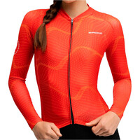 Siroko maillot manga larga mujer M2-W Glandon vista frontal