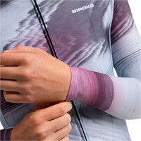 Siroko maillot manga larga mujer M2-W Sancy vista detalle