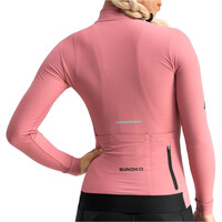 Siroko maillot manga larga mujer M7 Tuscany vista trasera