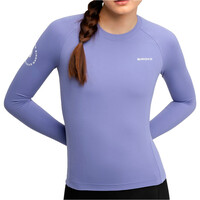 Siroko maillot manga larga mujer M9-W Scanuppia Purple vista frontal