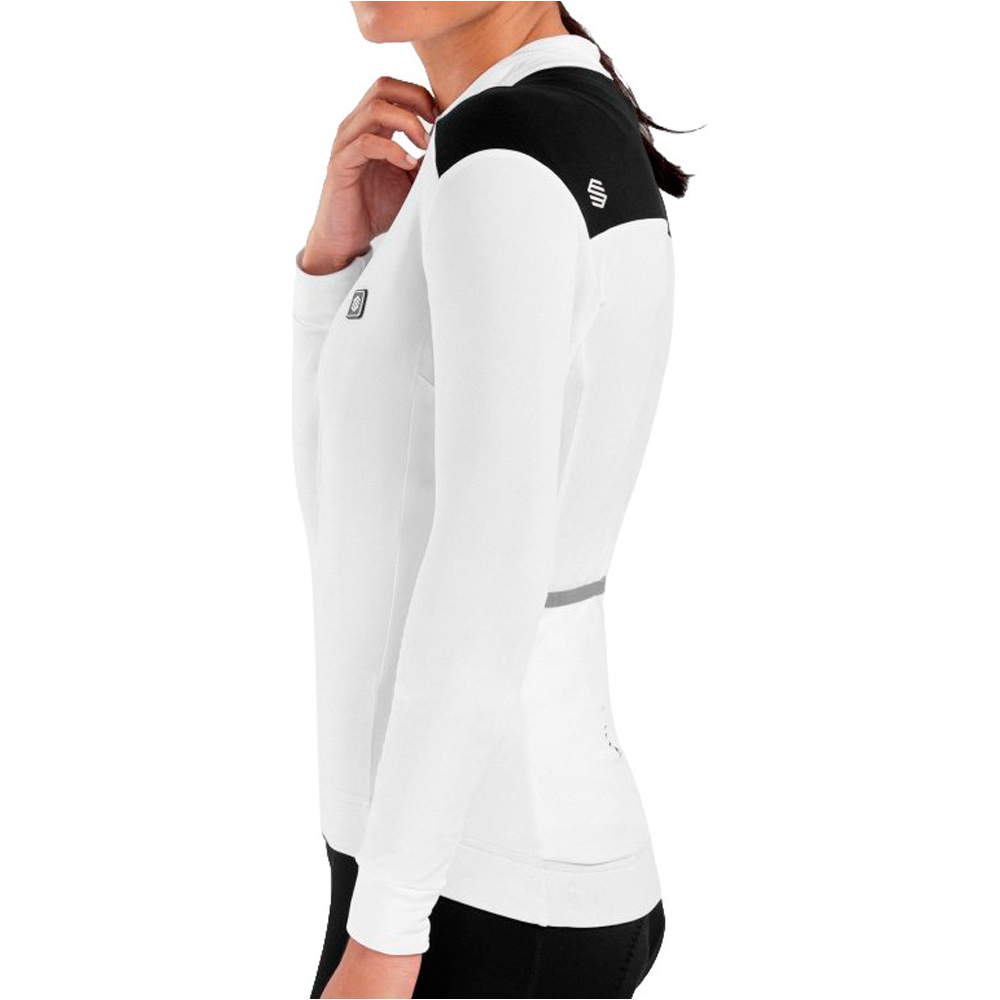 Siroko maillot manga larga mujer SRX M4 Eira vista detalle