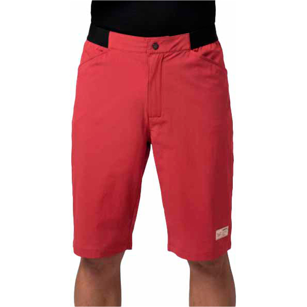 Siroko pantalón corto ciclismo hombre Block vista frontal