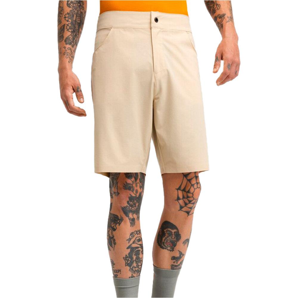 Siroko pantalón corto ciclismo hombre Daytrip vista frontal