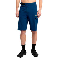 Siroko pantalón corto ciclismo hombre MTB Braker Blue vista frontal