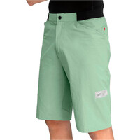Siroko pantalón corto ciclismo hombre Thyme vista frontal