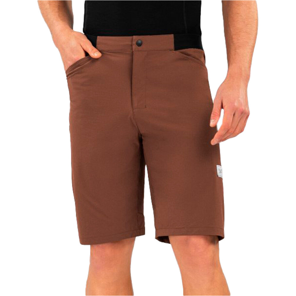 Siroko pantalón corto ciclismo hombre Valley vista frontal