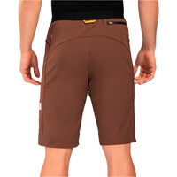 Siroko pantalón corto ciclismo hombre Valley vista trasera