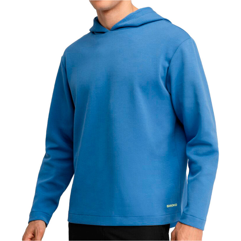 Siroko sudadera hombre MTB Slack Blue vista frontal