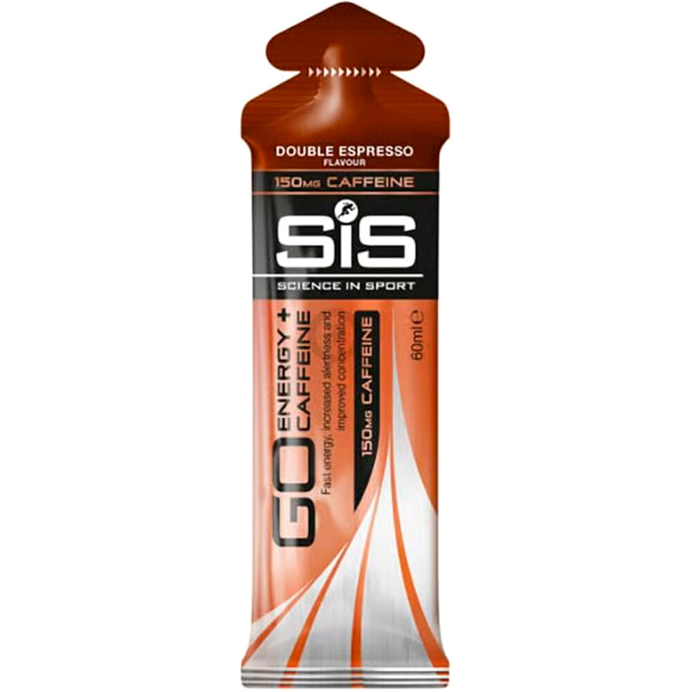 Sis energía instantánea Go Energy + Doble Cafeina vista frontal